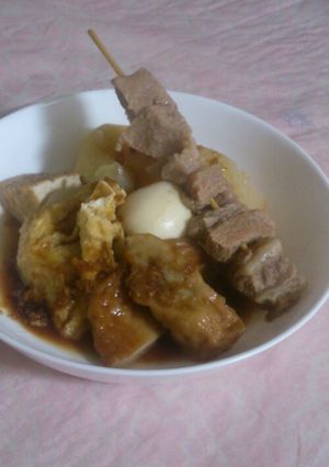 生姜醤油でいただく♡姫路おでん-レシピのメイン写真