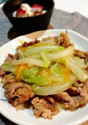 カリカリ豚の白菜あんかけ-レシピのメイン写真