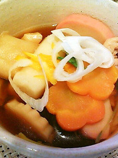 関東風の醤油ベース♡うちの簡単お雑煮-レシピのメイン写真