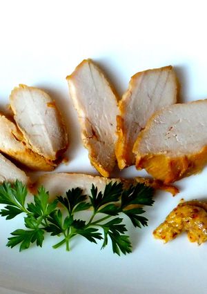 中華鍋で軽いくん製：　鶏むね肉編-レシピのメイン写真