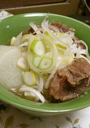 大根と牛すじ肉のスープ煮-レシピのメイン写真