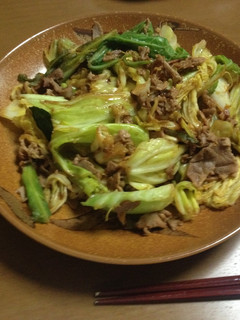 キャベツと豚肉の炒め物-レシピのメイン写真