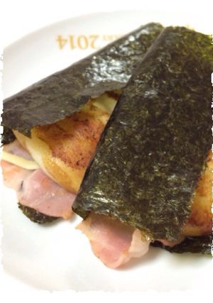 ハマるっ♪ベーコンチーズ磯辺焼き餅♡-レシピのメイン写真