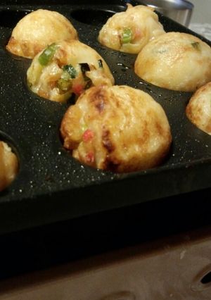 たこ焼き☆カセットグリル炎たこで作る☆-レシピのメイン写真