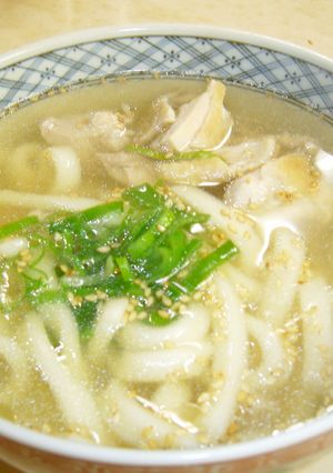激うま！　鶏塩うどん！ﾀﾞﾖ-レシピのメイン写真