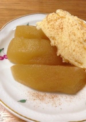 簡単デザート☆リンゴのコンポート♪-レシピのメイン写真