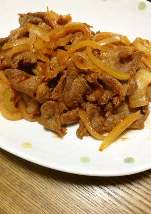 簡単♪ピリ辛☆牛肉コチュジャン炒め-レシピのメイン写真