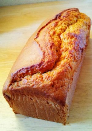 バナナのキャラメルパウンドケーキ-レシピのメイン写真