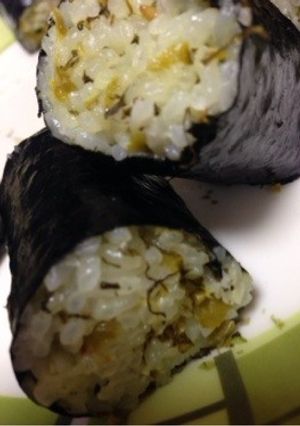 高菜チャーハンの海苔巻き-レシピのメイン写真