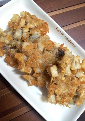 蓮根のサクもち揚げ-レシピのメイン写真
