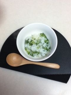 お餅アレンジ 土鍋で七草粥-レシピのメイン写真