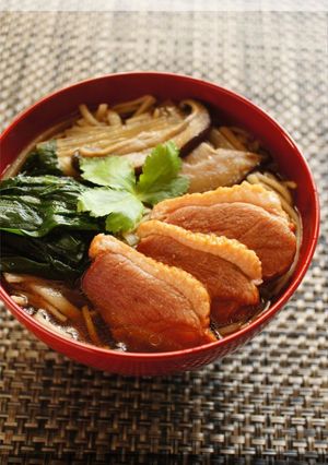 * 季節そば ♥ 鴨南蛮そば♪-レシピのメイン写真
