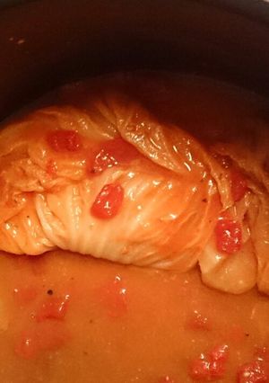 ロール白菜（餅入り）-レシピのメイン写真