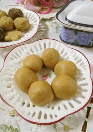 きな粉のヘルシースイーツボール-レシピのメイン写真