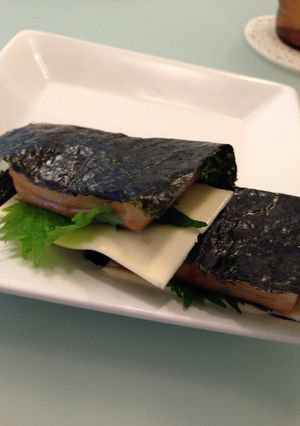 海苔大葉チーズ餅-レシピのメイン写真