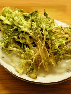 水菜の天ぷら-レシピのメイン写真