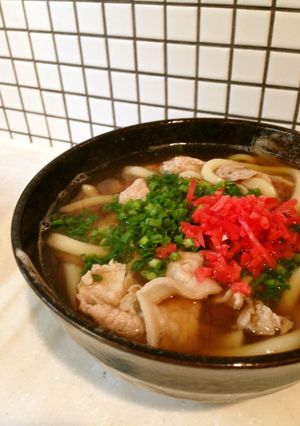 ズボラ飯☆簡単☆ランチ☆紅しょうがうどん-レシピのメイン写真