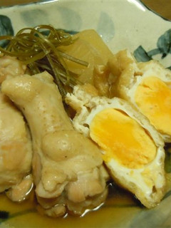 手羽元と玉子と大根の炊いたん♪-レシピのメイン写真
