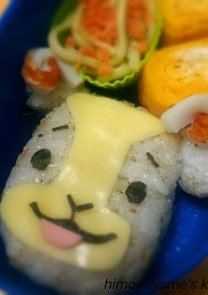 キャラ弁　メーコブ（カルシウム補給）-レシピのメイン写真