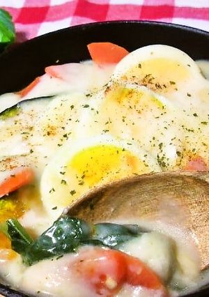 味噌汁で作る！まろやかグラタン-レシピのメイン写真