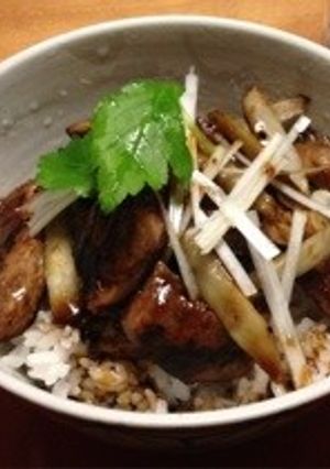 焼き肉丼新ごぼうのせ-レシピのメイン写真
