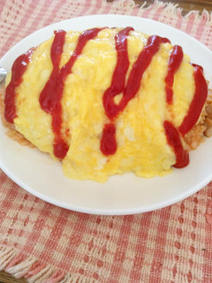 チーズでふわふわとろ〜りオムライス♥-レシピのメイン写真