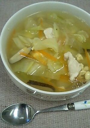 帆立だしの具だくさんスープ-レシピのメイン写真