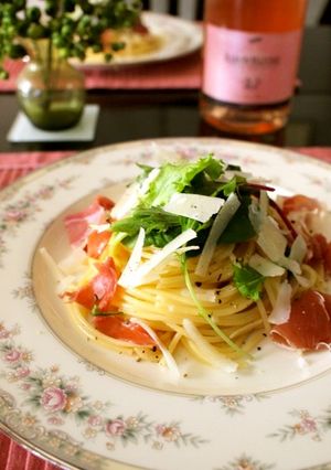 簡単オシャレな生ハムのシンプルパスタ-レシピのメイン写真