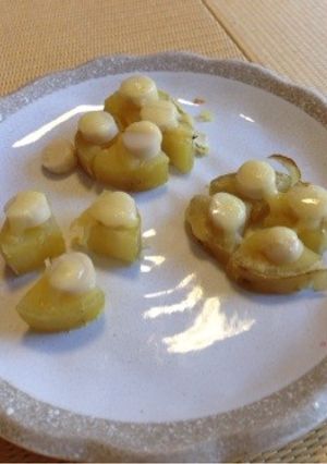 離乳食完了期に！簡単さつまいもピザ。-レシピのメイン写真