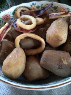 いかと里芋の煮物(覚書)-レシピのメイン写真