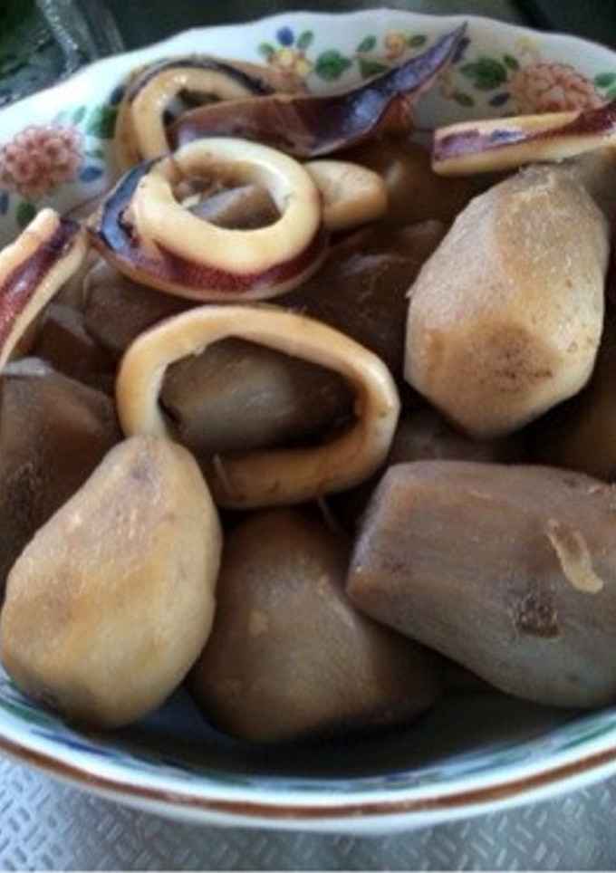 いかと里芋の煮物(覚書)-レシピのメイン写真