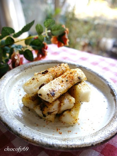 簡単でもちもち♪マヨ七味揚げ餅-レシピのメイン写真