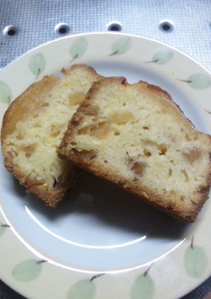 リンゴとココナツのパウンドケーキ-レシピのメイン写真