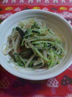 もやしと水菜のナムルもどき-レシピのメイン写真