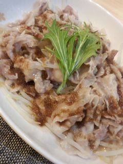 レンジで簡単★蒸し豚もやし♪-レシピのメイン写真