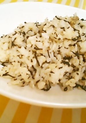 ひじき梅チャーハン-レシピのメイン写真