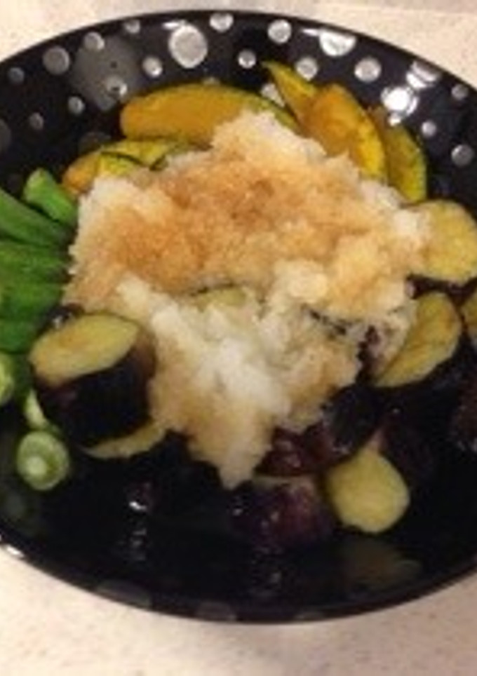 あげ野菜の煮浸し-レシピのメイン写真