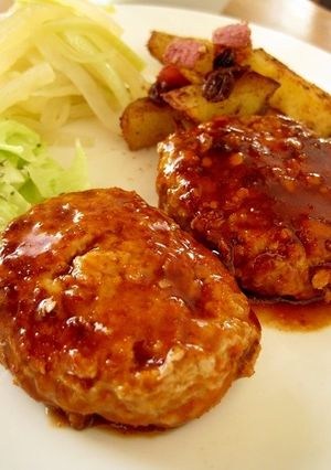高野豆腐入りハンバーグ-レシピのメイン写真