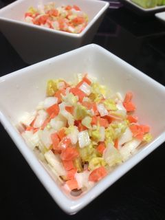 白菜とにんじんのコールスローサラダ*-レシピのメイン写真