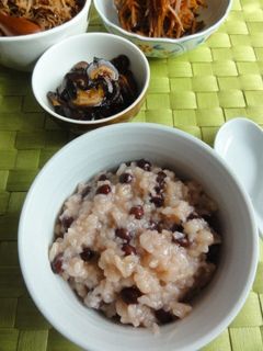 簡単!美味しい!小豆粥!-レシピのメイン写真