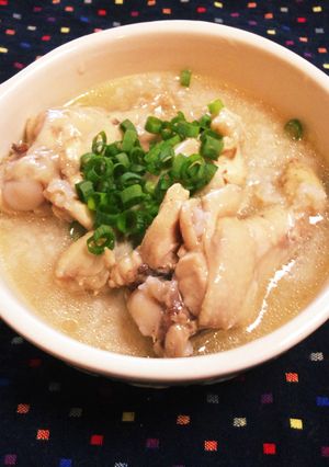 炊飯器で超簡単サムゲタン風手羽元煮-レシピのメイン写真