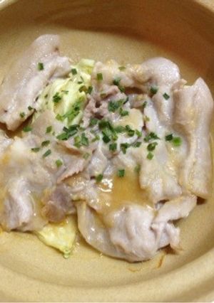 豚肉とキャベツの蒸し焼き-レシピのメイン写真