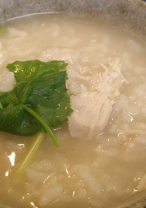 ムネ肉のヘルシー中華粥-レシピのメイン写真