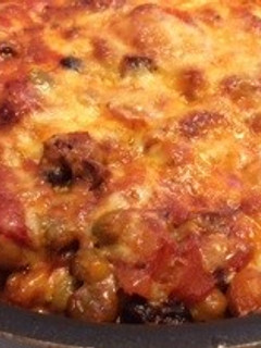 お豆のグラタン バーベキューソース味-レシピのメイン写真