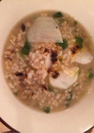玄米の七草粥-レシピのメイン写真