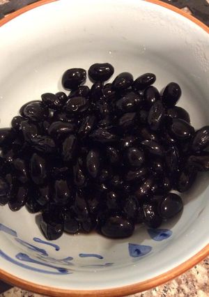 圧力鍋で黒豆-レシピのメイン写真