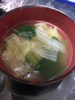 白菜と小松菜の中華スープ-レシピのメイン写真