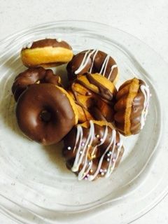 ホットケーキミックスで♪焼きドーナツ-レシピのメイン写真