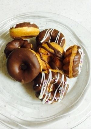 ホットケーキミックスで♪焼きドーナツ-レシピのメイン写真