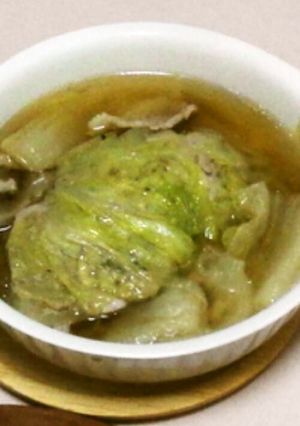 体が温まる♡白菜と豚肉の重ね煮-レシピのメイン写真